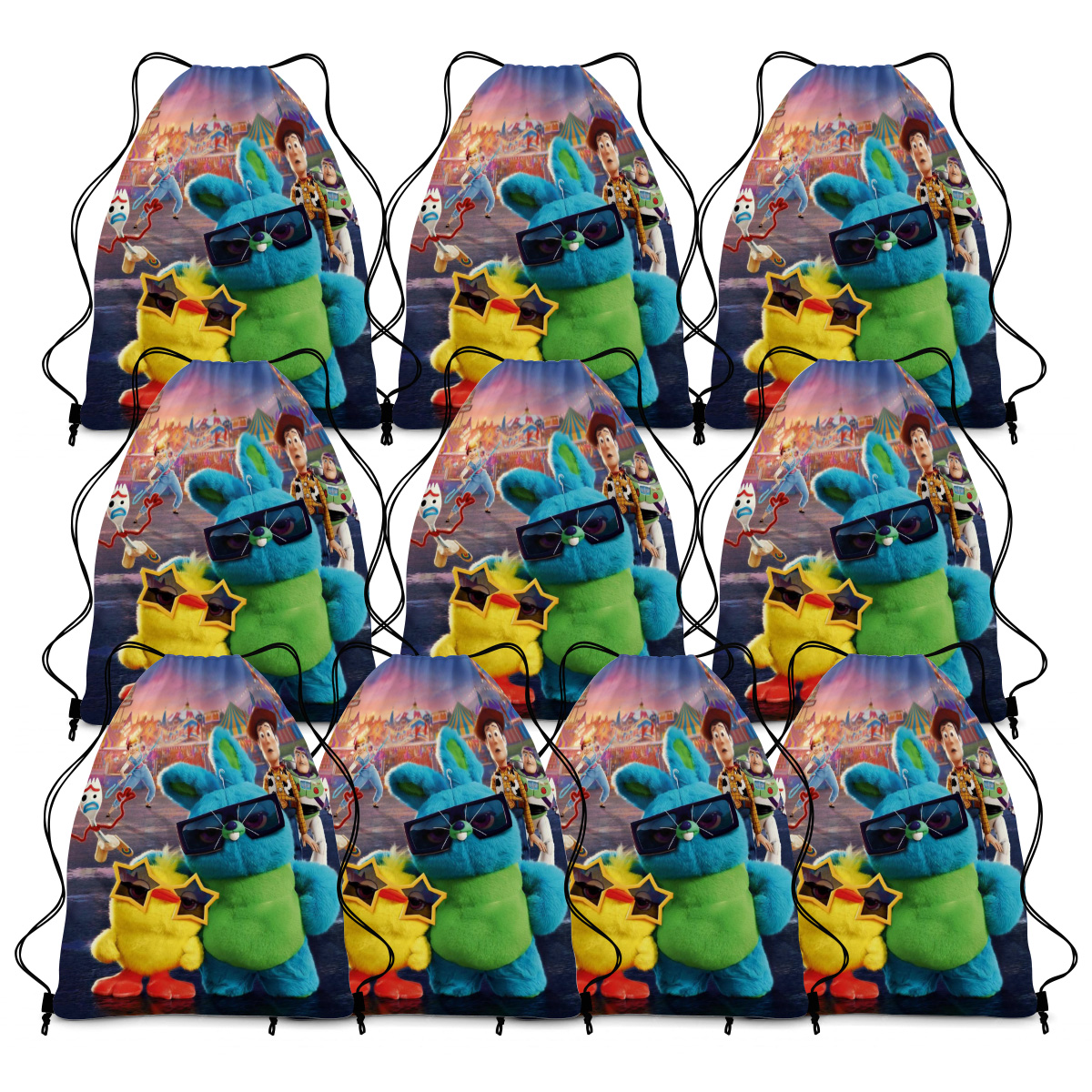 Toy Story Theme 10 drawstring bag combinations 16*13.4in